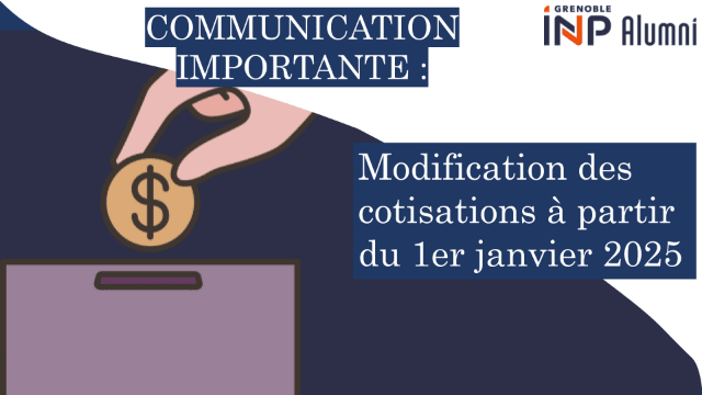 Modification des cotisations à partir de 2025