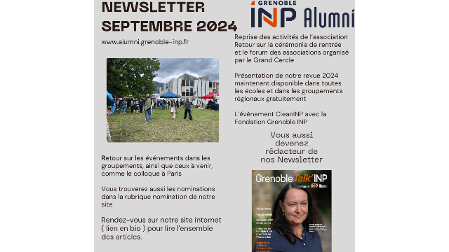 Newsletter septembre 2024