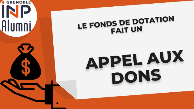 Appel aux dons pour le Fonds De Dotation 