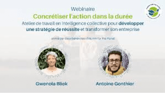 Webinaire "Concrétiser l’action dans la durée"