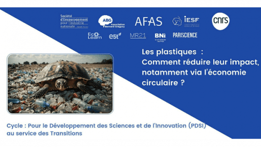 Conférénce IESF Ïle de France - PDSI : Les plastiques : comment réduire leur impact, notamment via l’économie circulaire ?